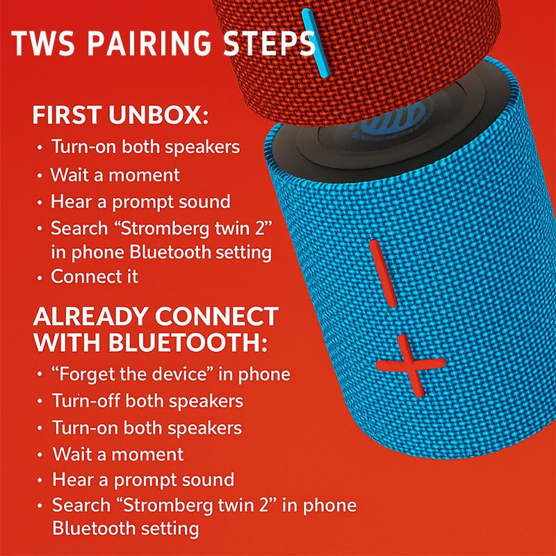 Mini Speaker Magnetic 2-In-1 