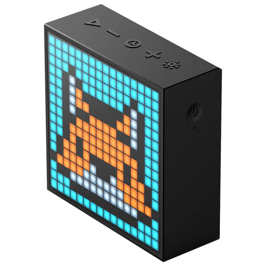 Timebox Evo Bluetooth Portable Speaker with Clock Alarm + Programmable LED Display 