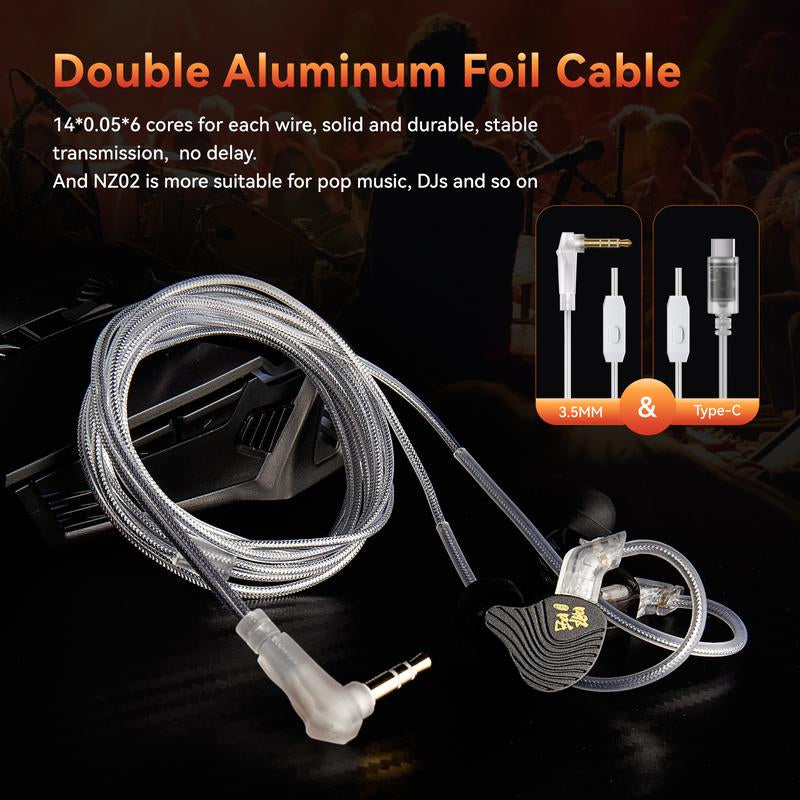 KBEAR Nezha-Nz02 Wired Gaming Earbuds