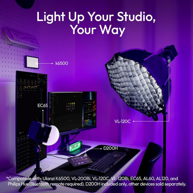 Ulanzi D200H Gaming Stream Controller