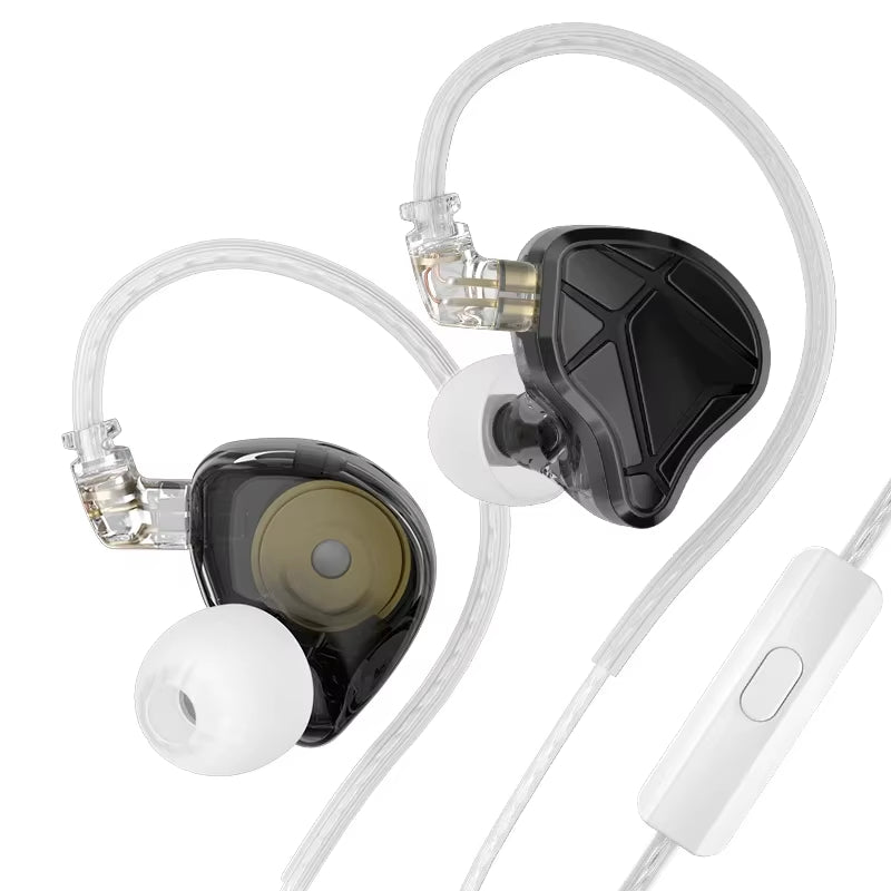 Earphone ESX 12MM Dynamic HIFI Bass Earbuds Headphone Sport Noise Cancelling Headset Wired Iems ESX Special Edition