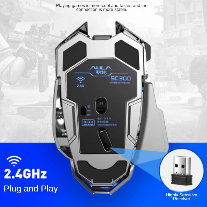 SC300 Wireless Mechanical E-Sports Mouse 