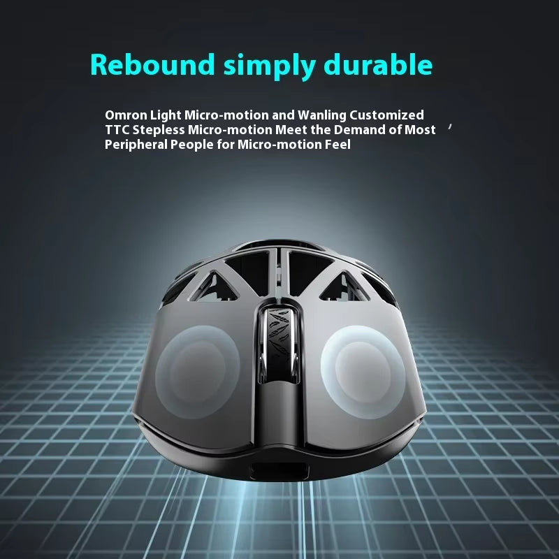 Wlmouse Beast X Max Wireless Mouse PAW3950HS Sensor Magnesium Alloy 8K FPS Gaming Mouse 