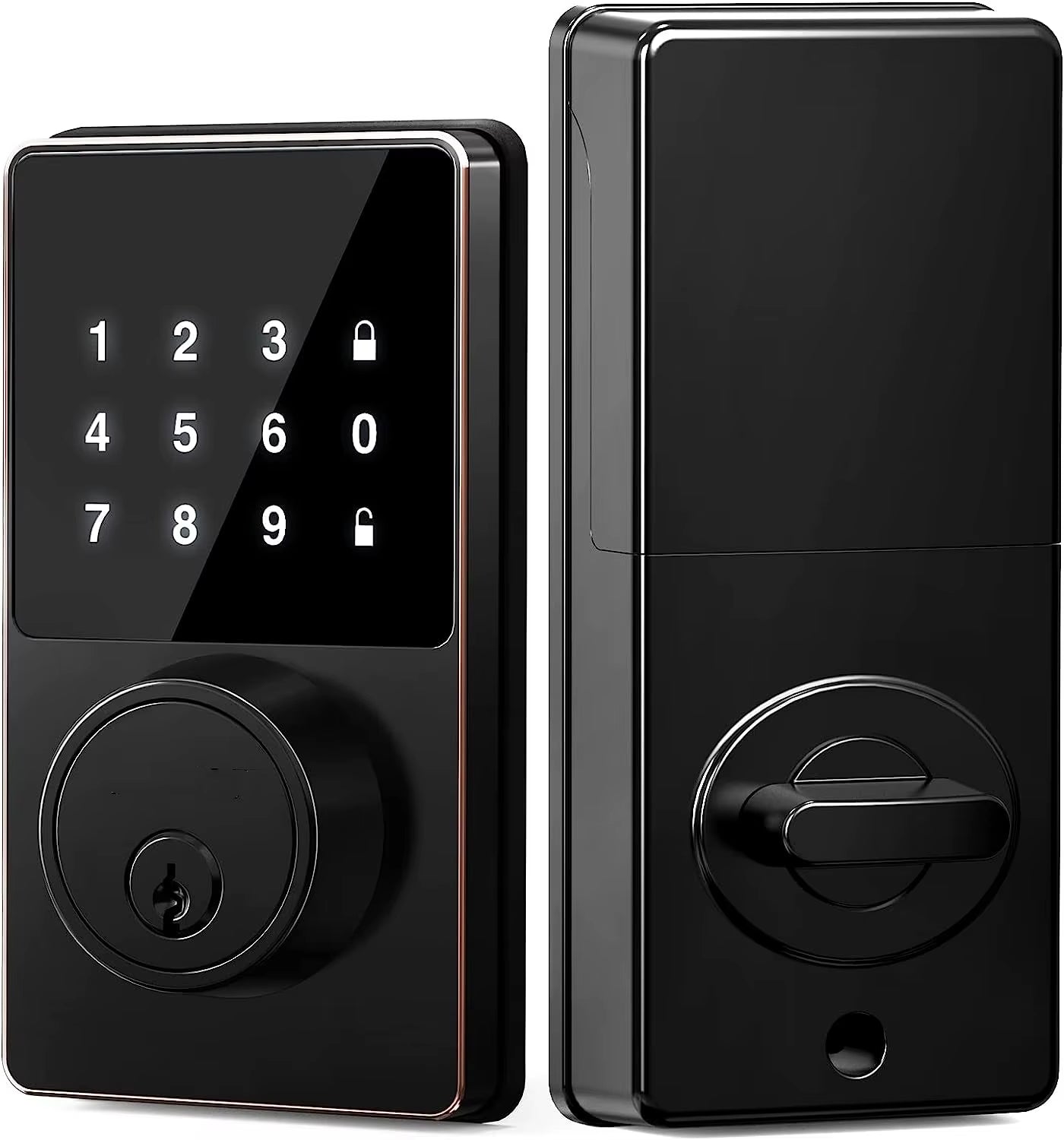 Keyless Entry Door Lock with Touchscreen Keypads
