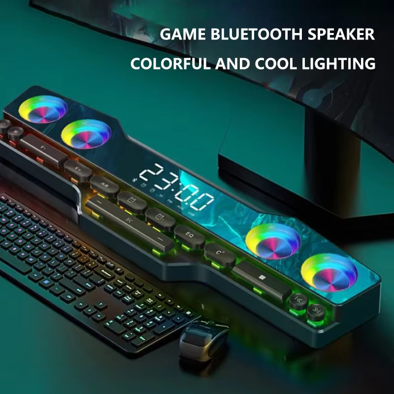 Stereo Wireless Bluetooth Gaming Soundbar
