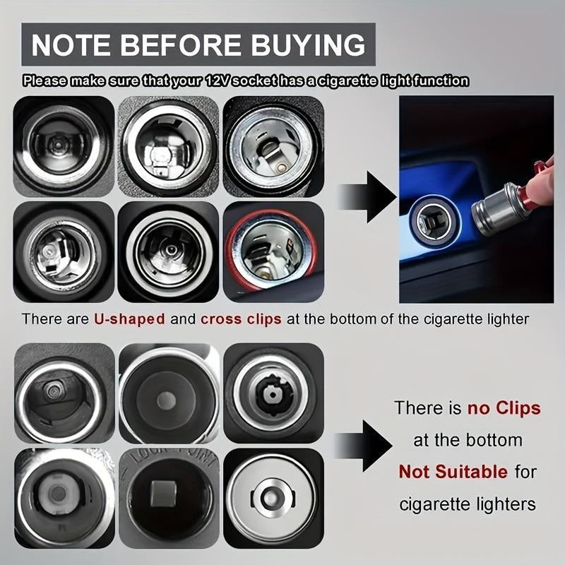 Fire Missile Design , 12V Car Interior Decor
