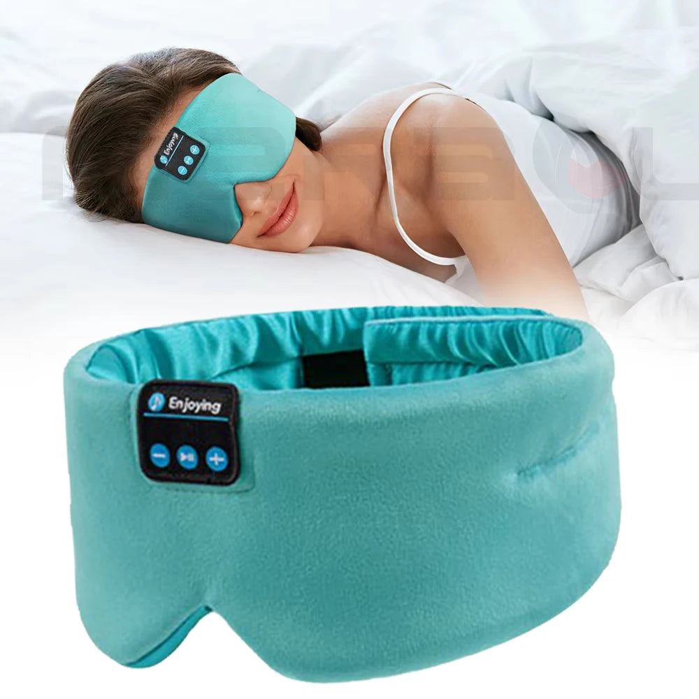 Soft Sleep Mask Bluetooth Wireless Headphones