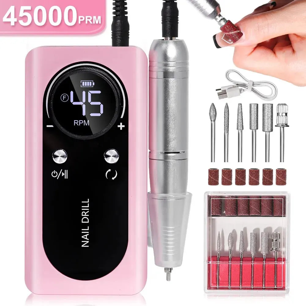 Electric Portable Nail Drill 