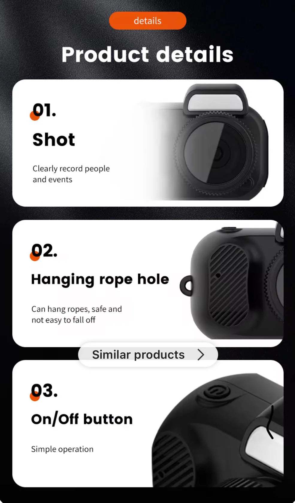 Mini Camera - Advanced Tech