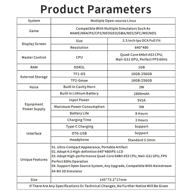POWKIDDY RGB10X Handheld Game Console