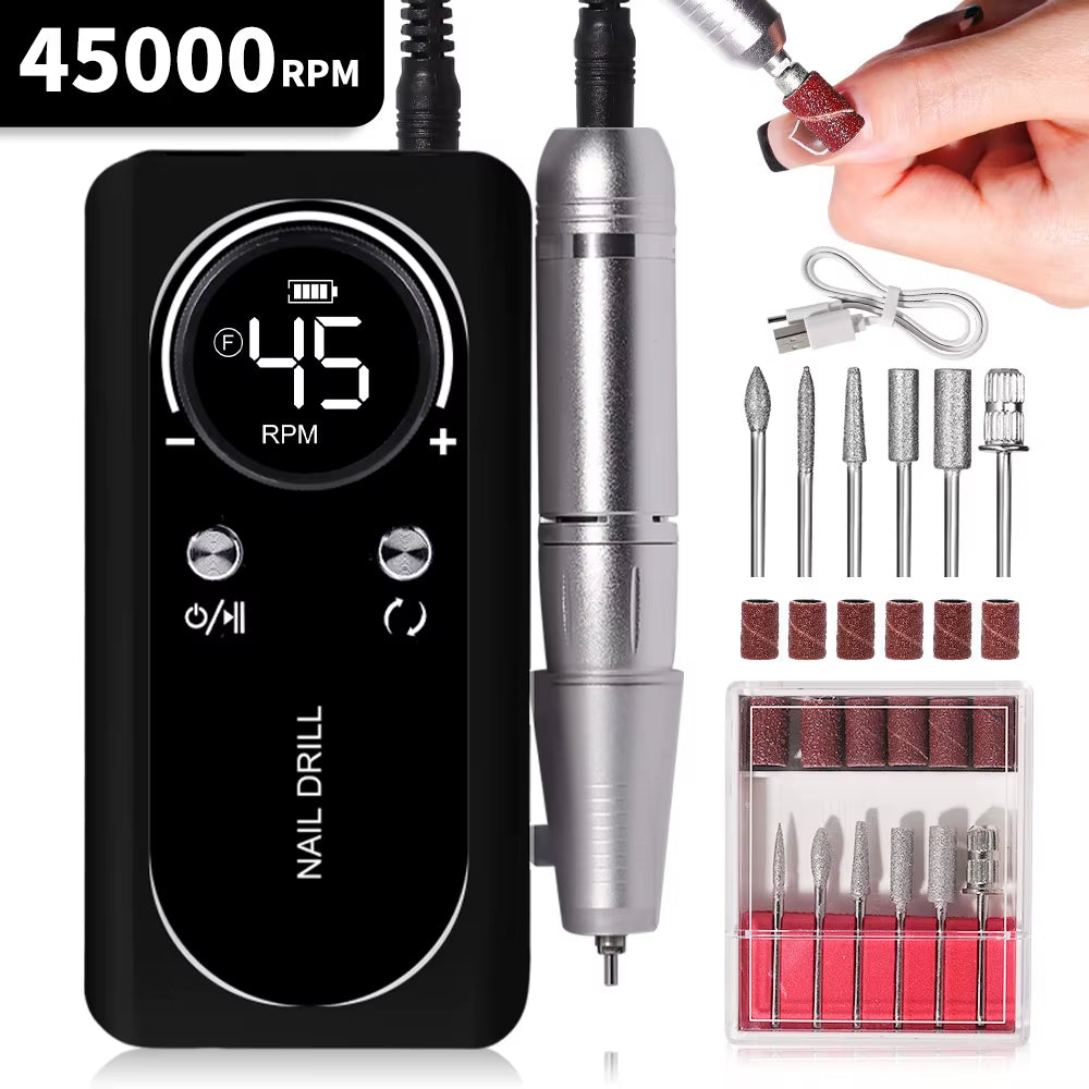 Electric Portable Nail Drill 