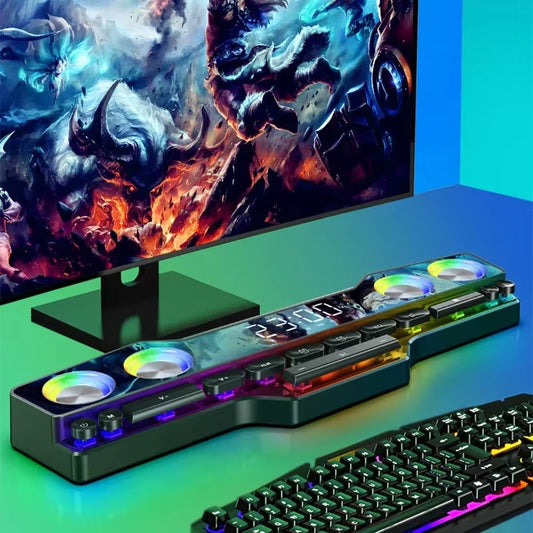 Stereo Wireless Bluetooth Gaming Soundbar