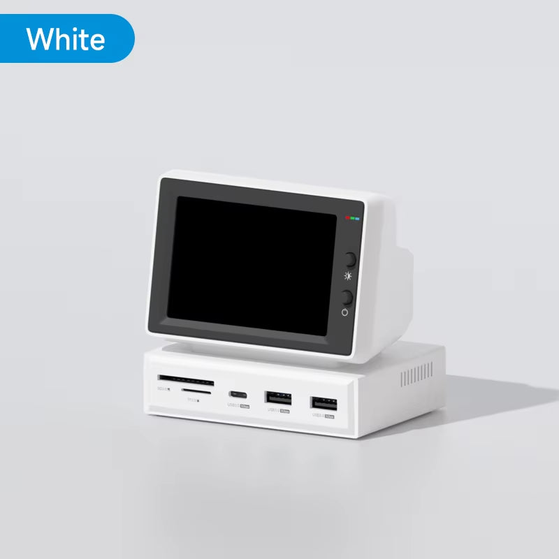3.5Inch IPS Mini Screen AIDA64 Mini PC CPU RAM HDD
