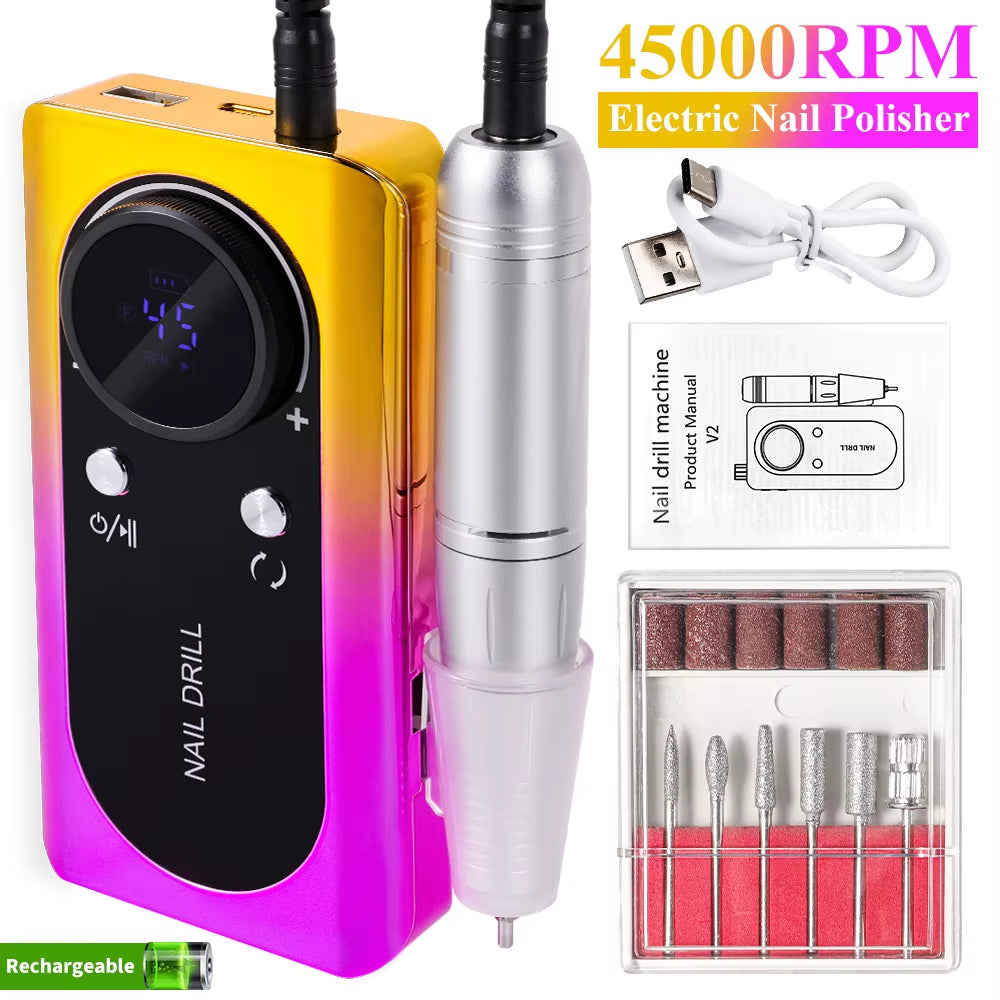 Electric Portable Nail Drill 