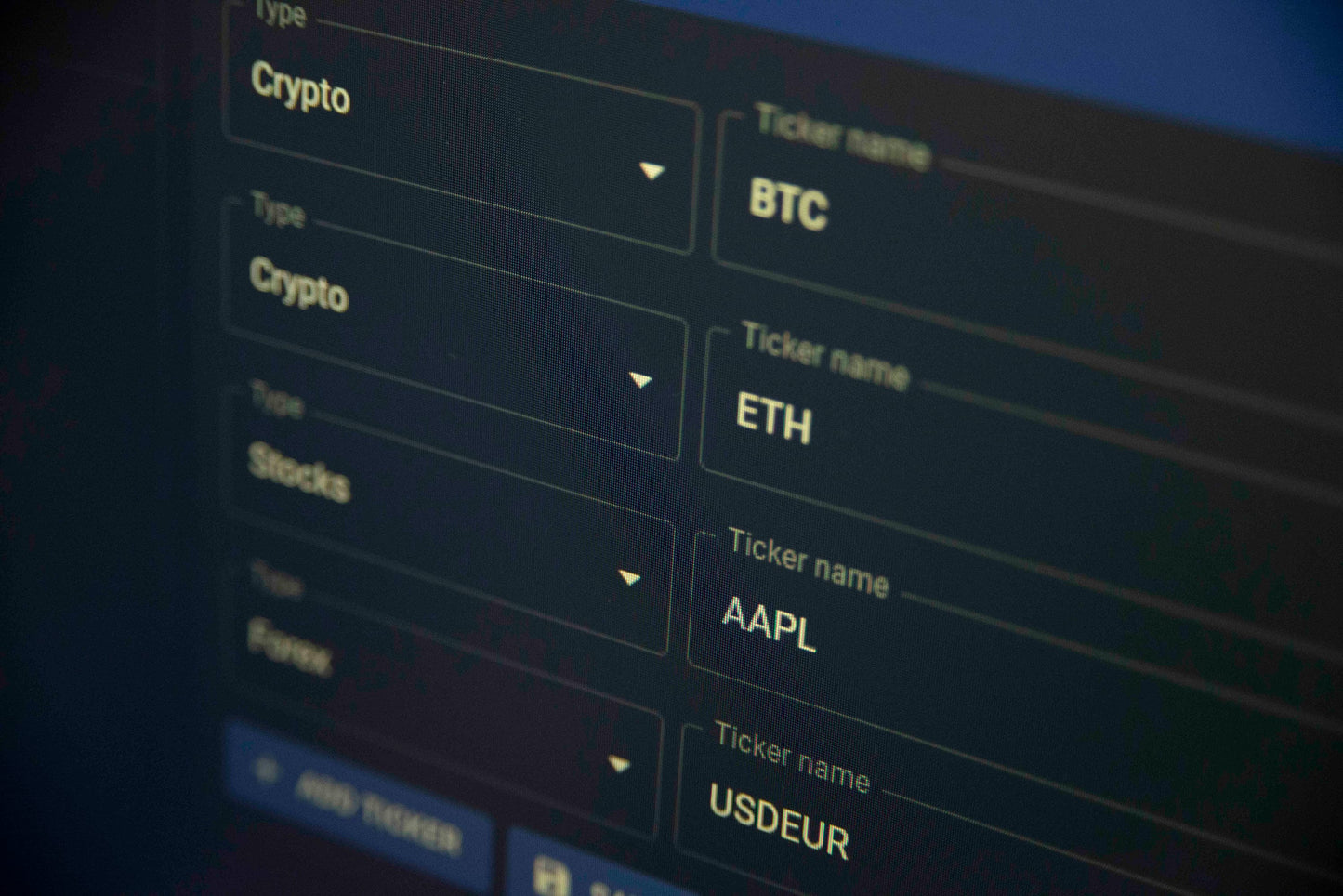 Crypto Ticker Stocks Forex LIVE Price Wifi LED Display