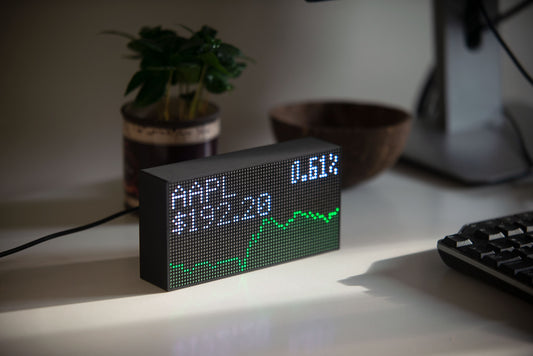 Crypto Ticker Stocks Forex LIVE Price Wifi LED Display